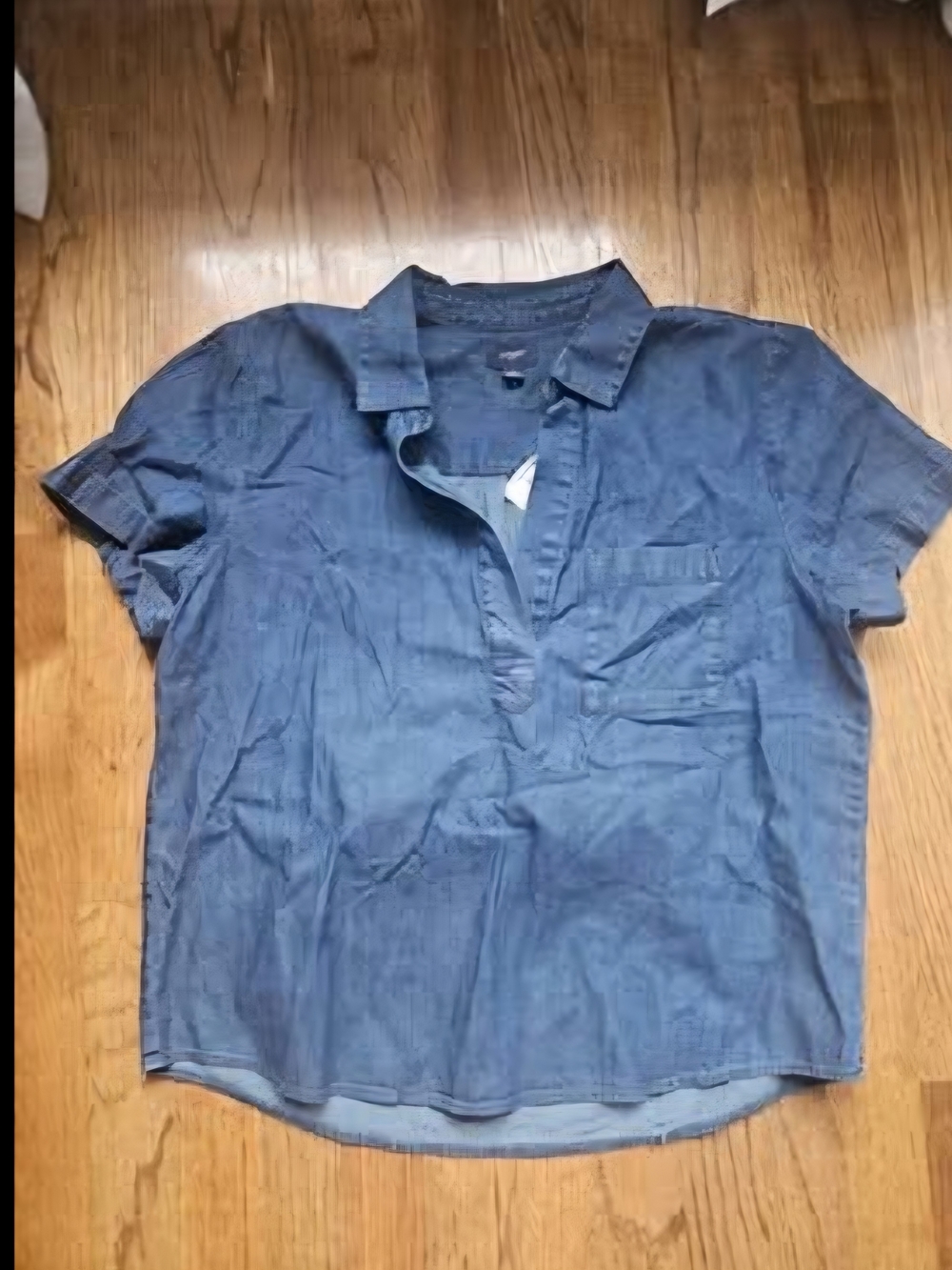 NWT J Crew denim shirt womens small